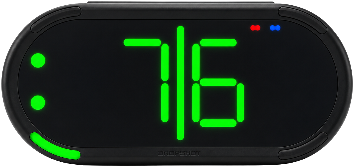 Dropshot pickleball scoreboard